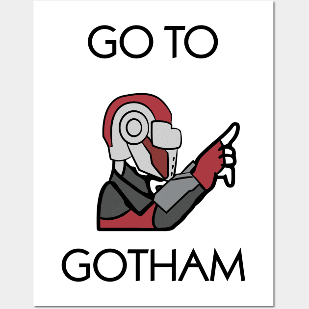 Go to Gotham Wall Art by Jawes